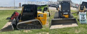 JCB skid steer loader equipment available for rent in Greenwood Indiana